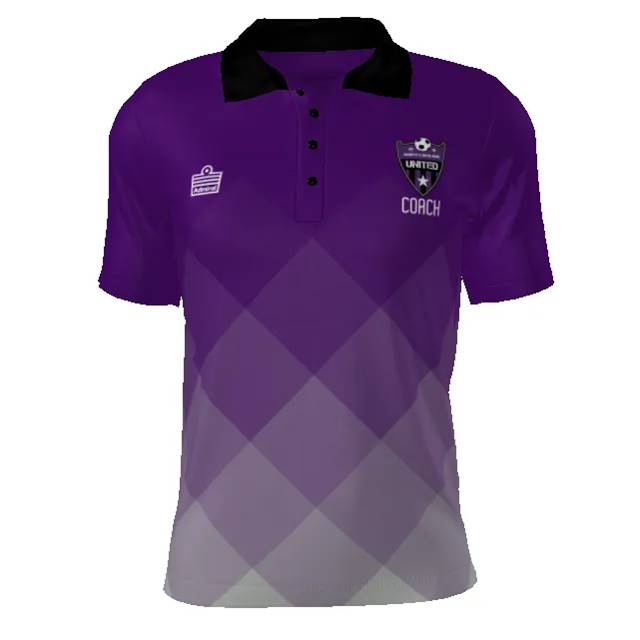 Purple/Grey Polo