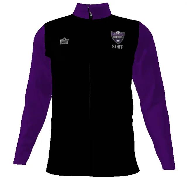 Black/Purple Full Zip Jacket