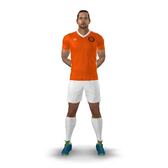 Forca FC 22/23 Away Kit - Orange