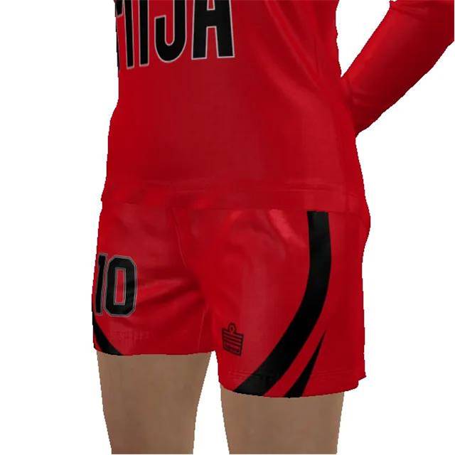 Womens Red GK Shorts