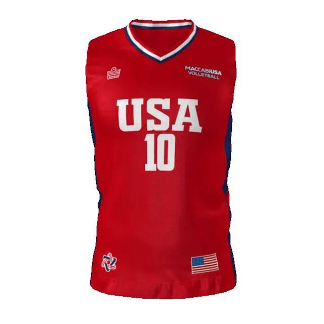Red Game Jersey