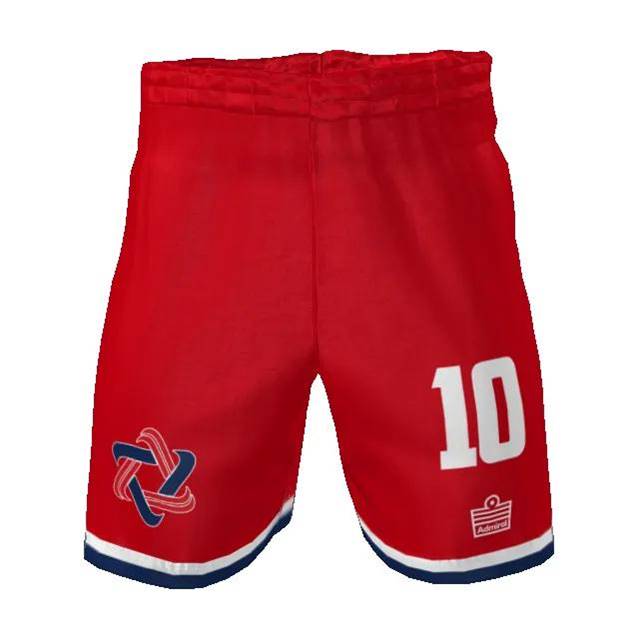 Red Game Shorts