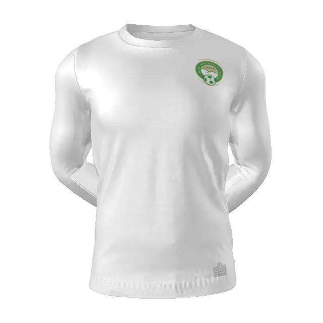 White Performance Jersey LS