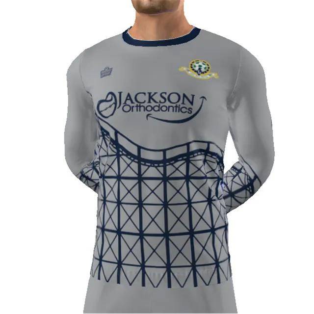 Boys GK LS Jersey SILVER