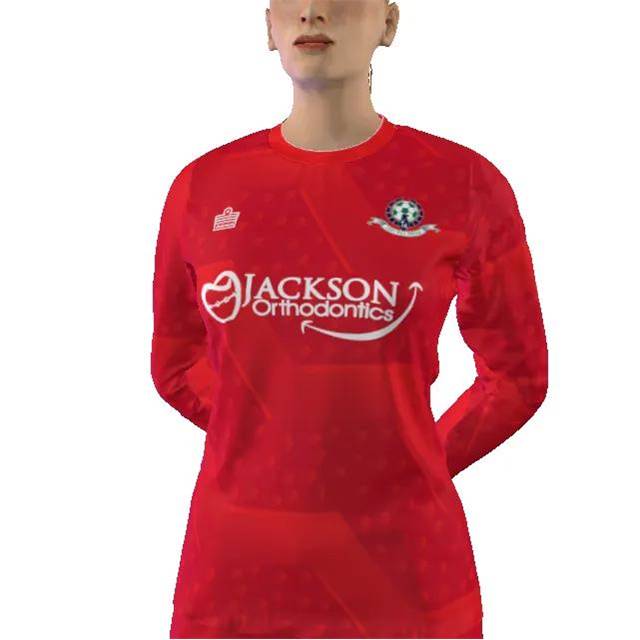Girls GK LS Jersey RED