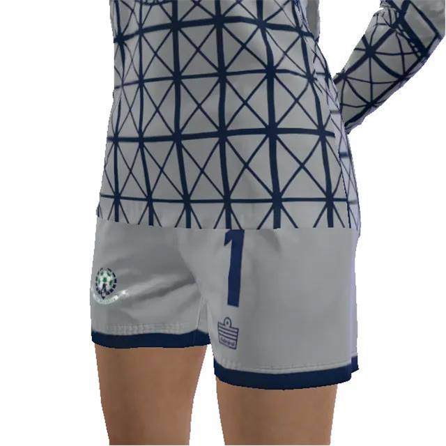 Girls GK Short SILVER