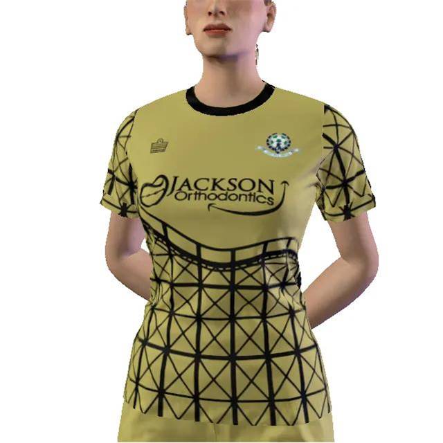 Girls GK SS Jersey VEGAS GOLD