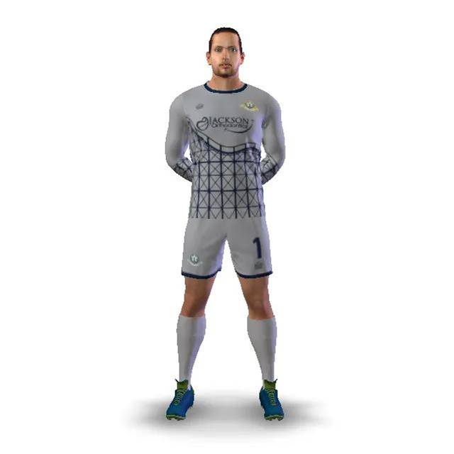 Boys GK Kit SILVER