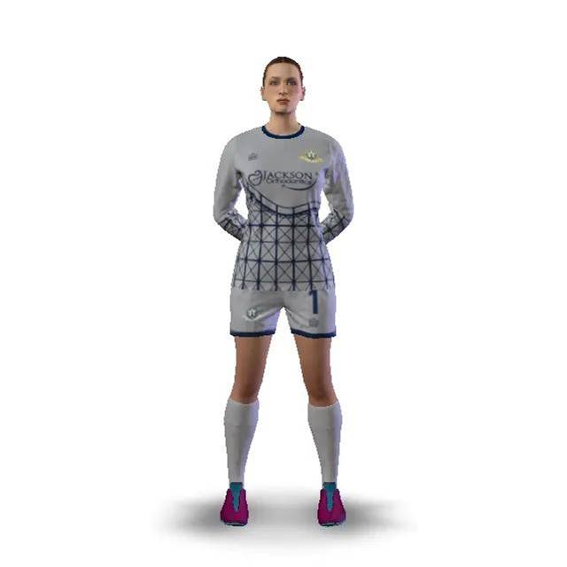 Girls GK Kit SILVER