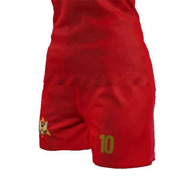 Women Red Short