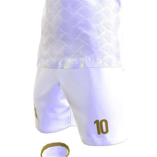 Men White Short