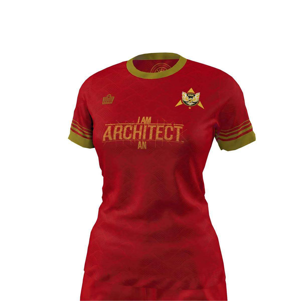 Red Women Jersey