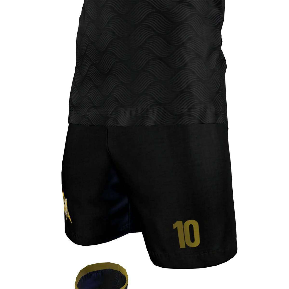 Men Black Short