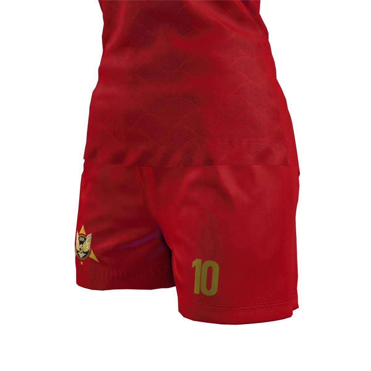 Women Red Short