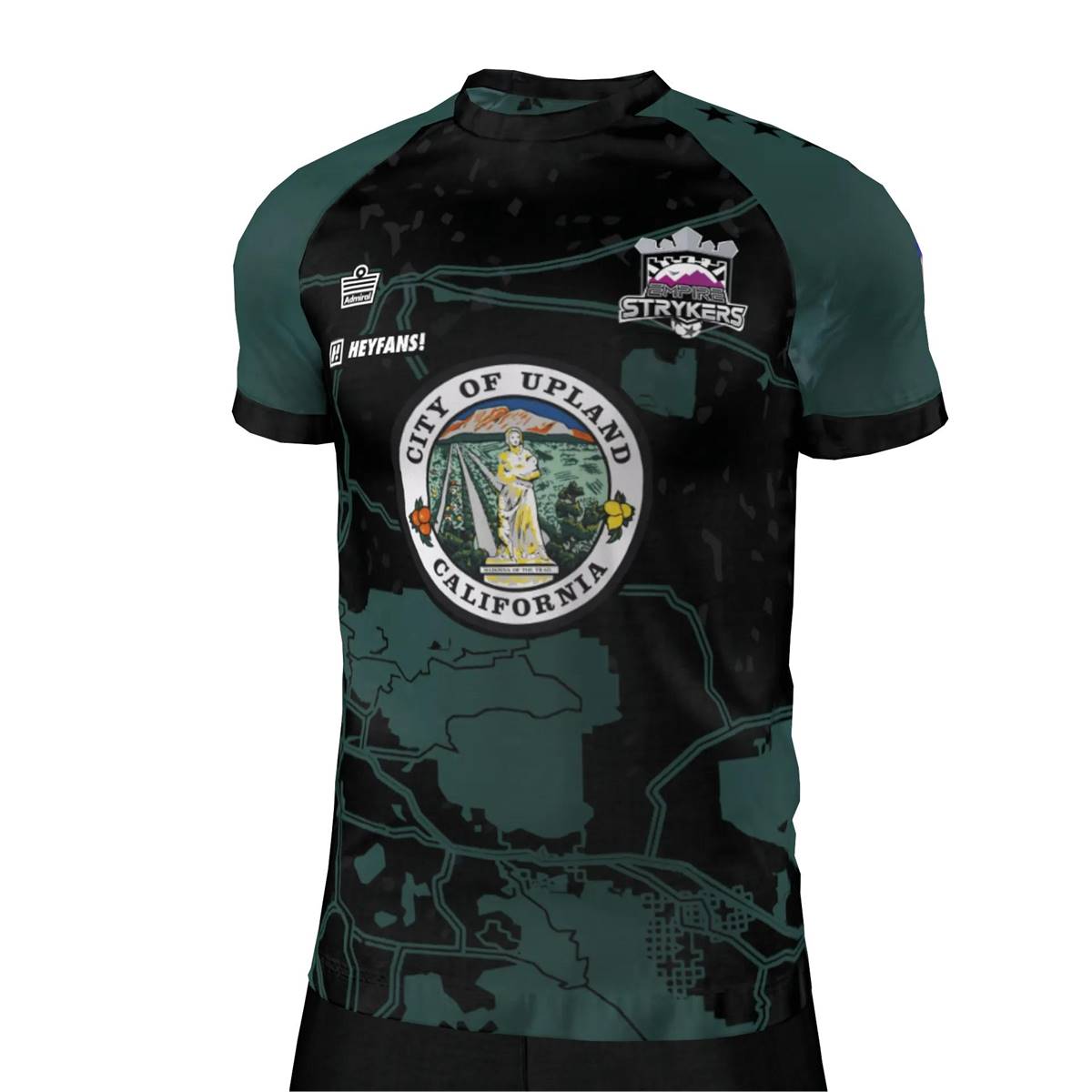 City of Upland x Empire with Player Name and N.