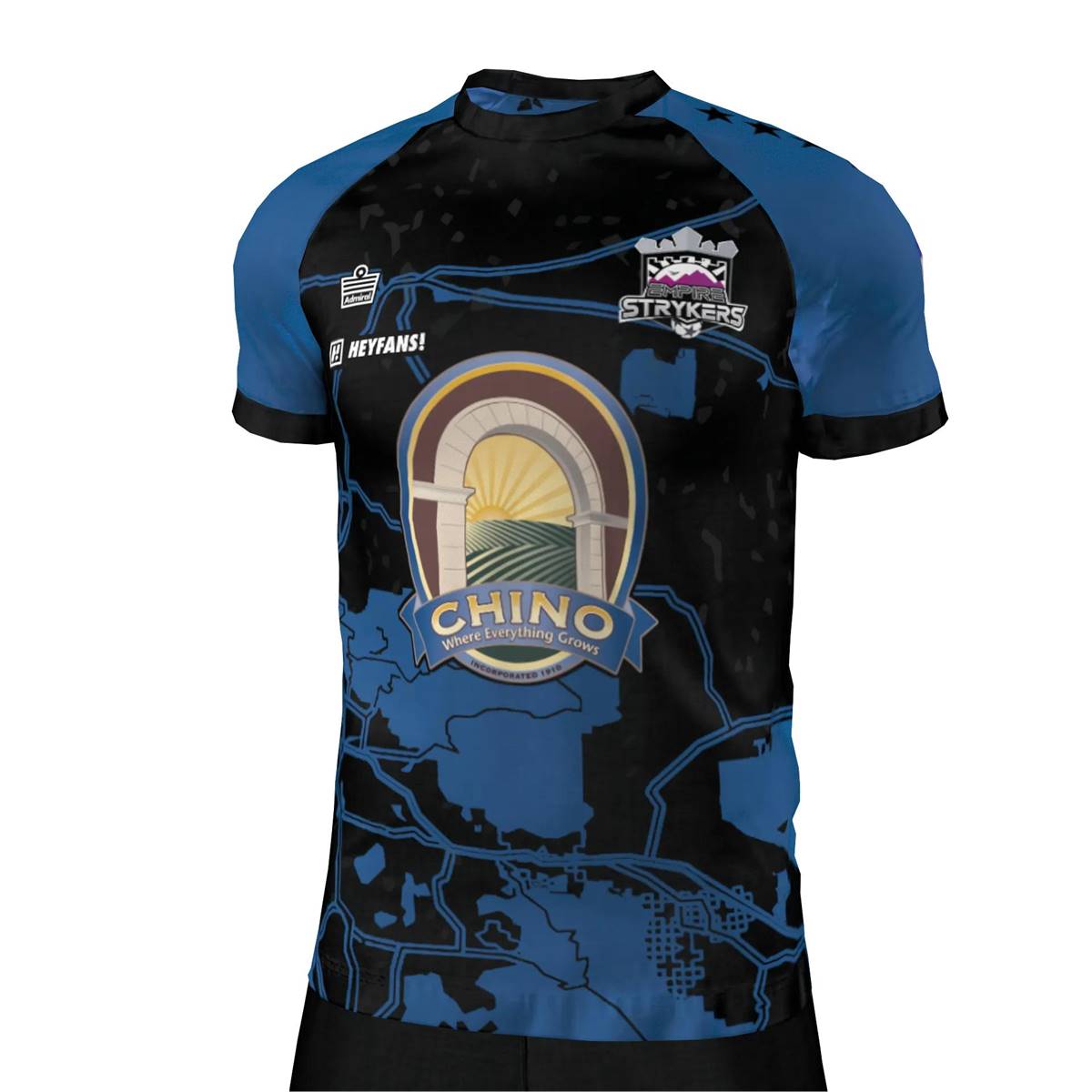 City of Chino x Empire with Player Name and N.