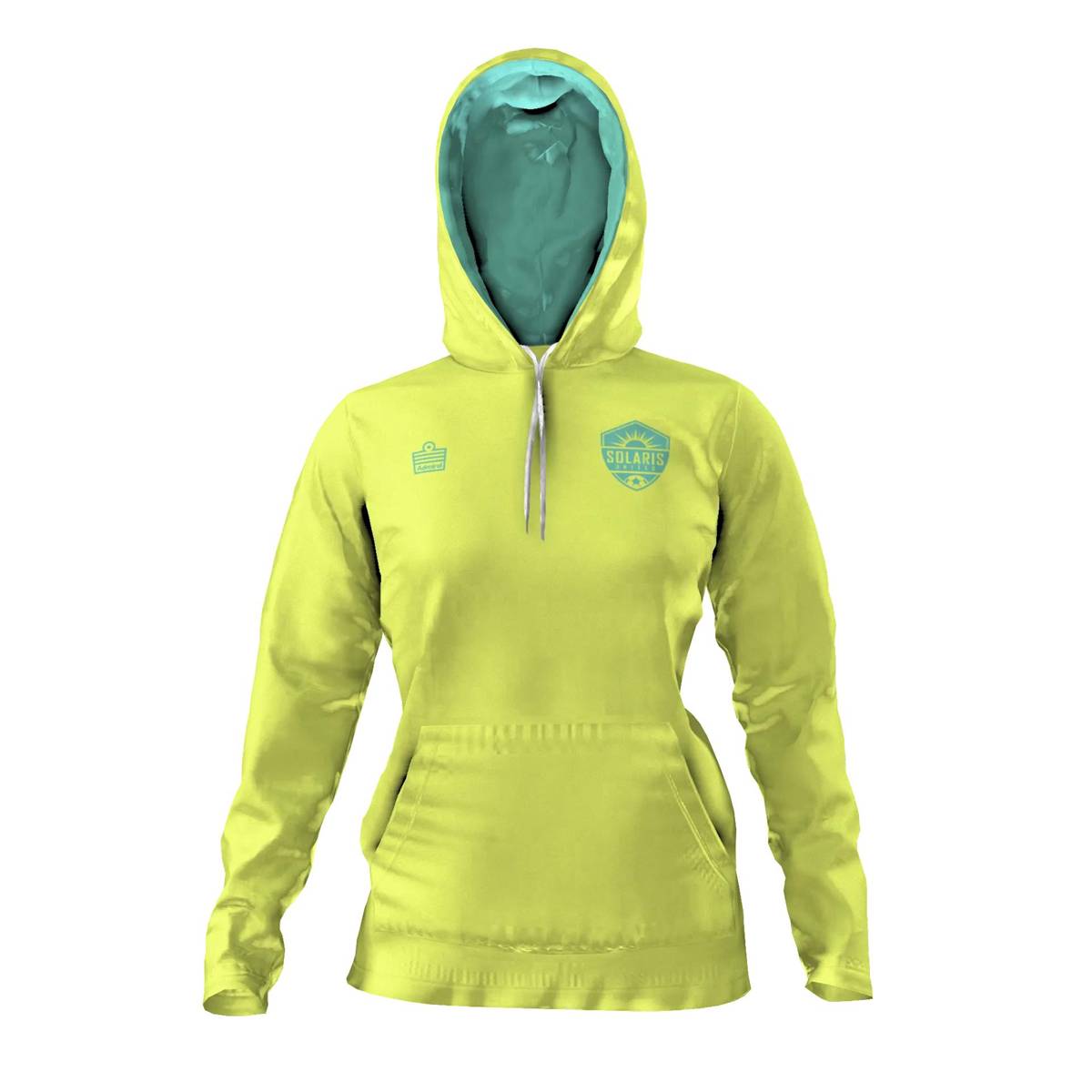 Womens Yellow Hoodie