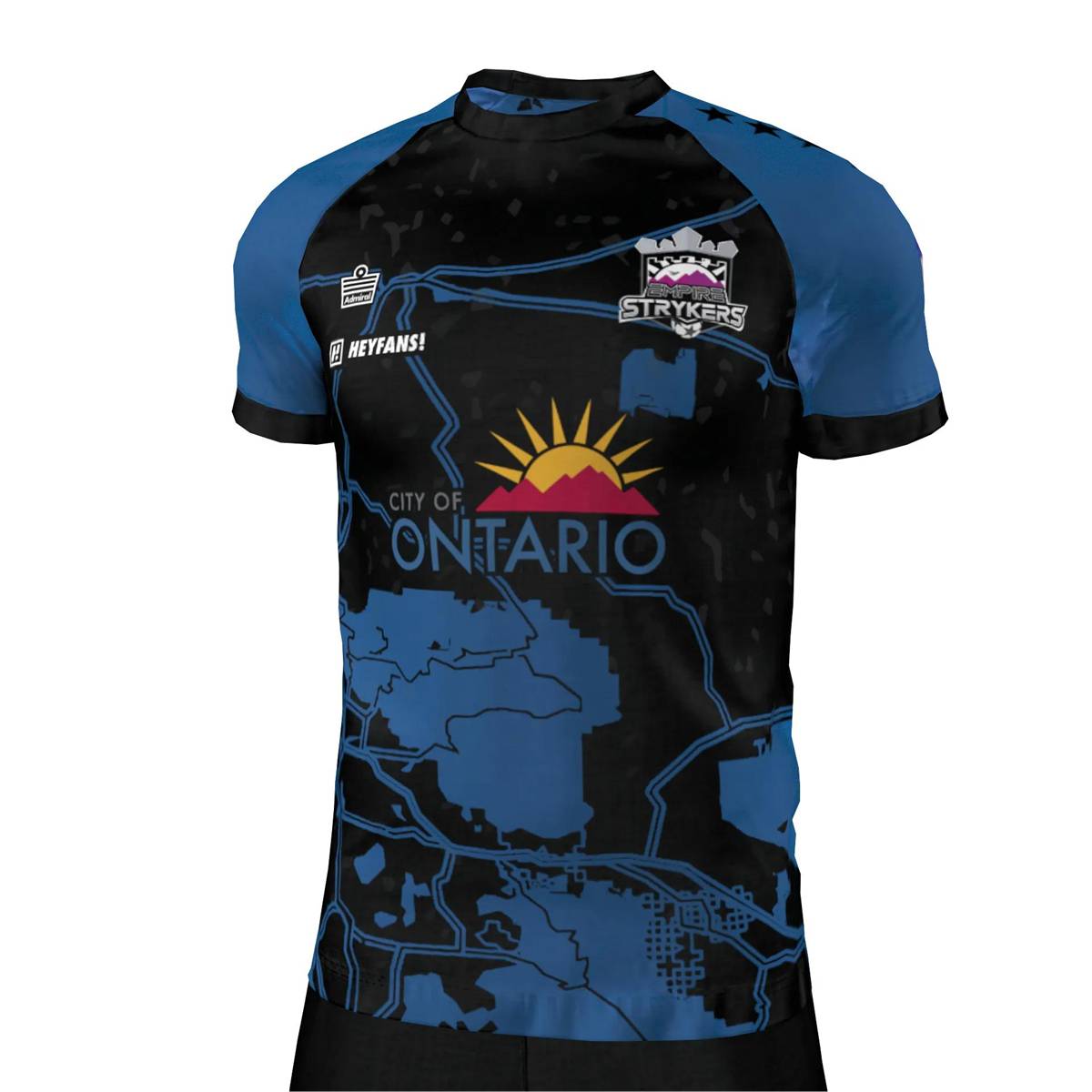 City of Ontario x Empire with Player Name and N.