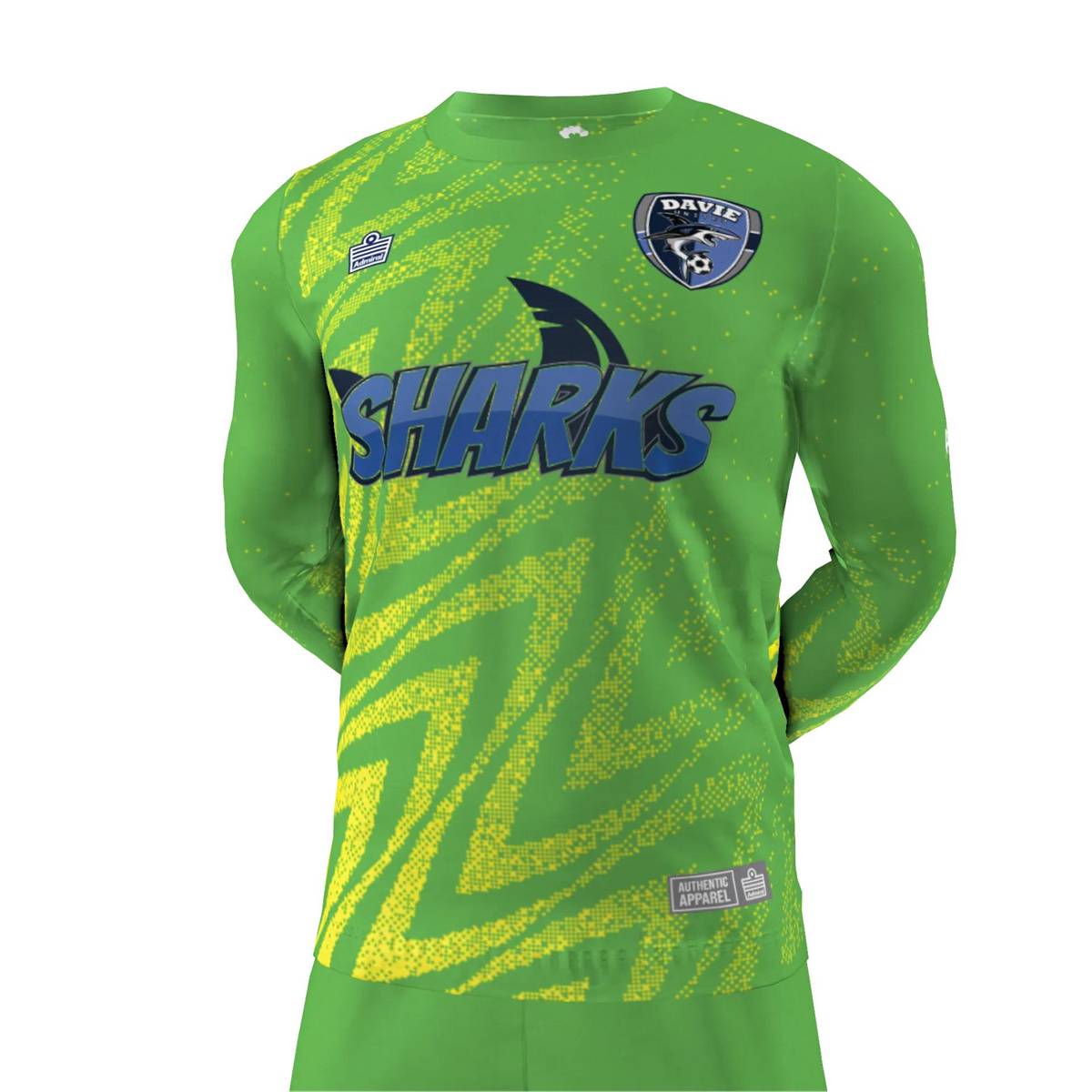 Mens Lime GK Jersey 