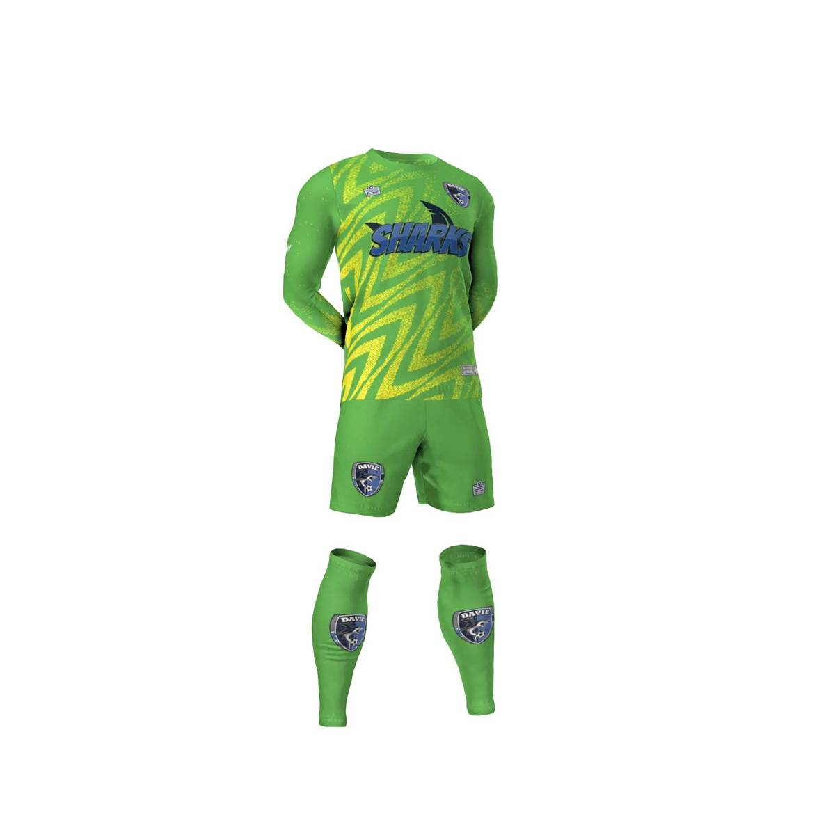 Mens Lime GK Kit