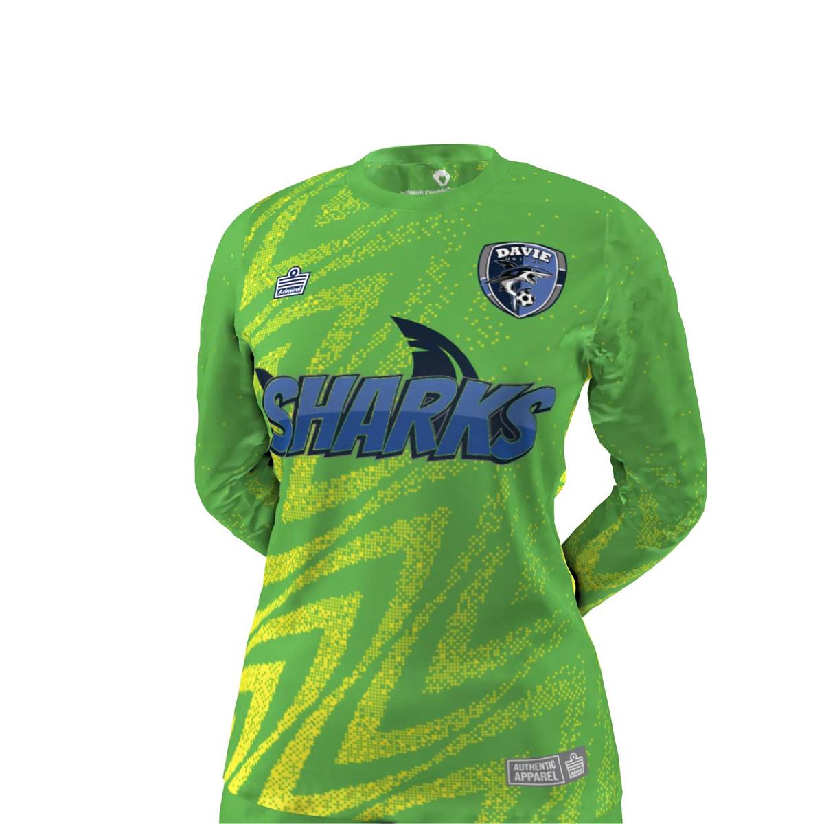Womens Lime GK Jersey