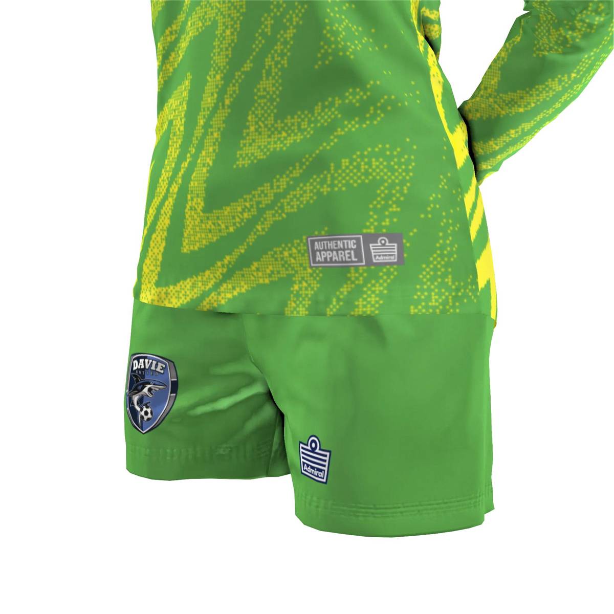 Womens Lime GK Shorts