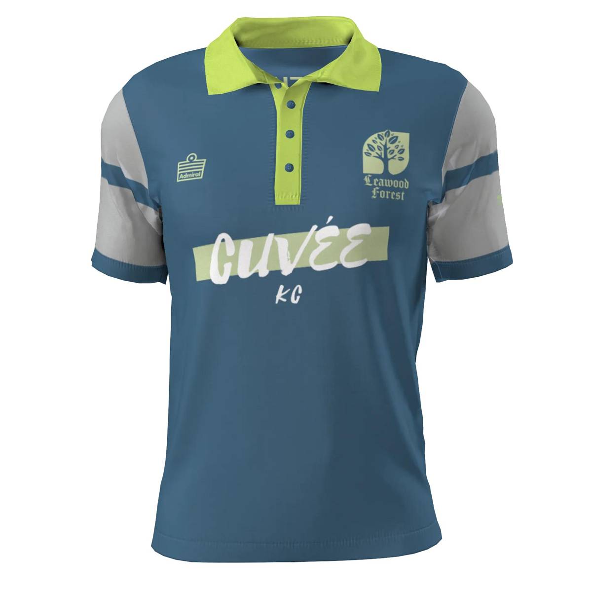 Teal/Grey Polo