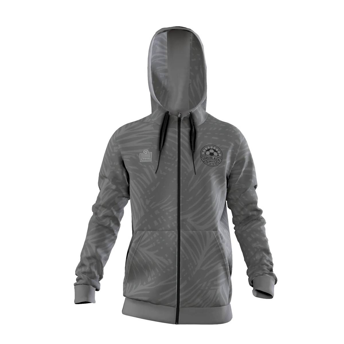 Coastal Kicks Full zip Hoodie