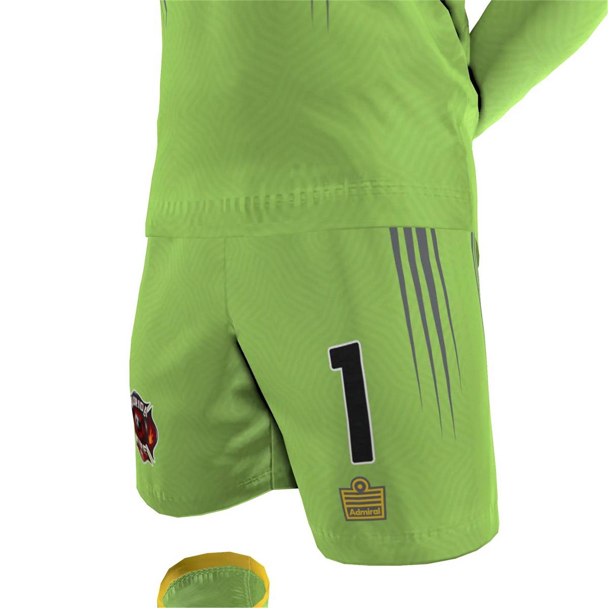 Boys GK Away Shorts (For Players Only)