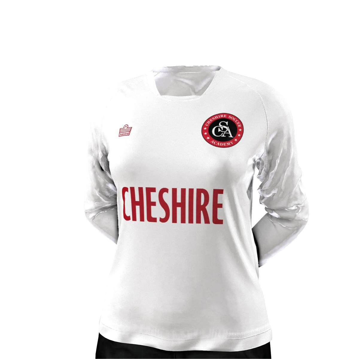 Girls LS Home Jersey