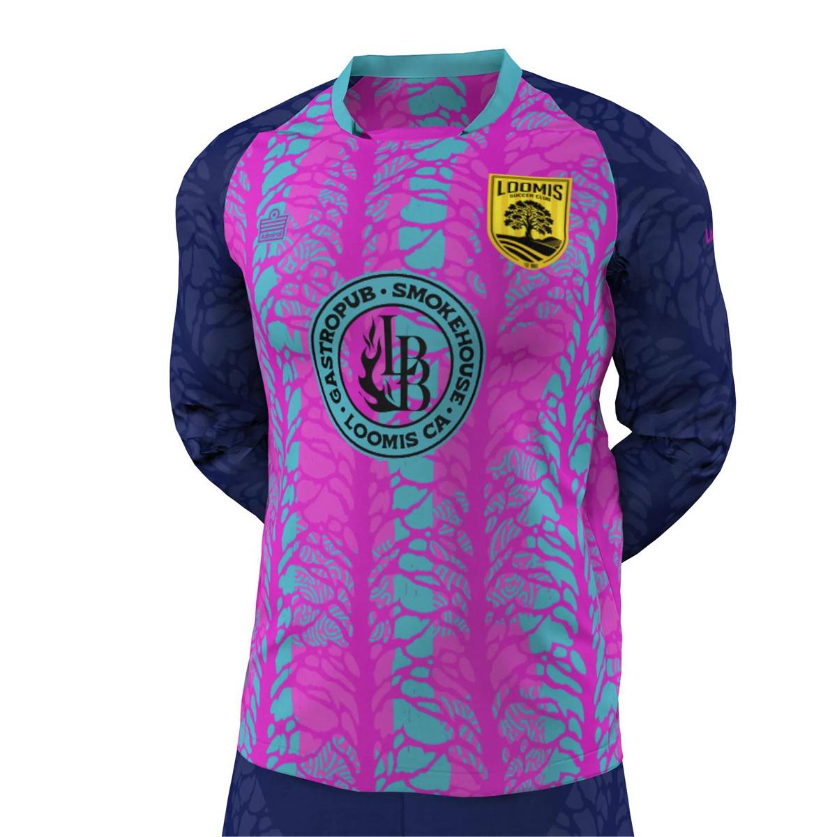 Mens/Boys GK Pink Jersey (LS)