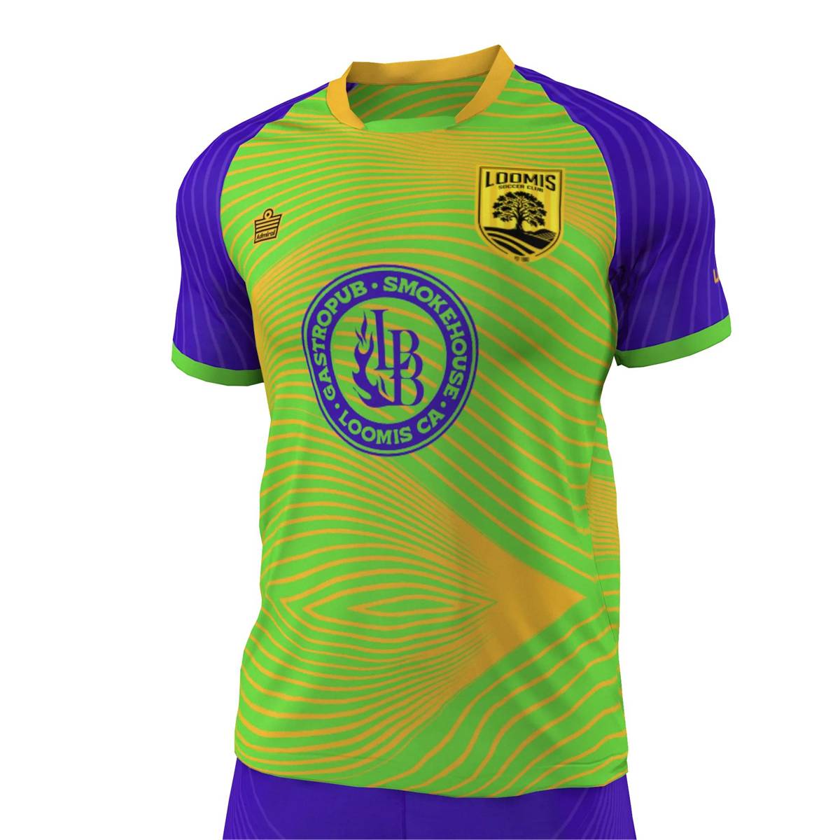 Mens/Boys GK Lime Jersey (SS)
