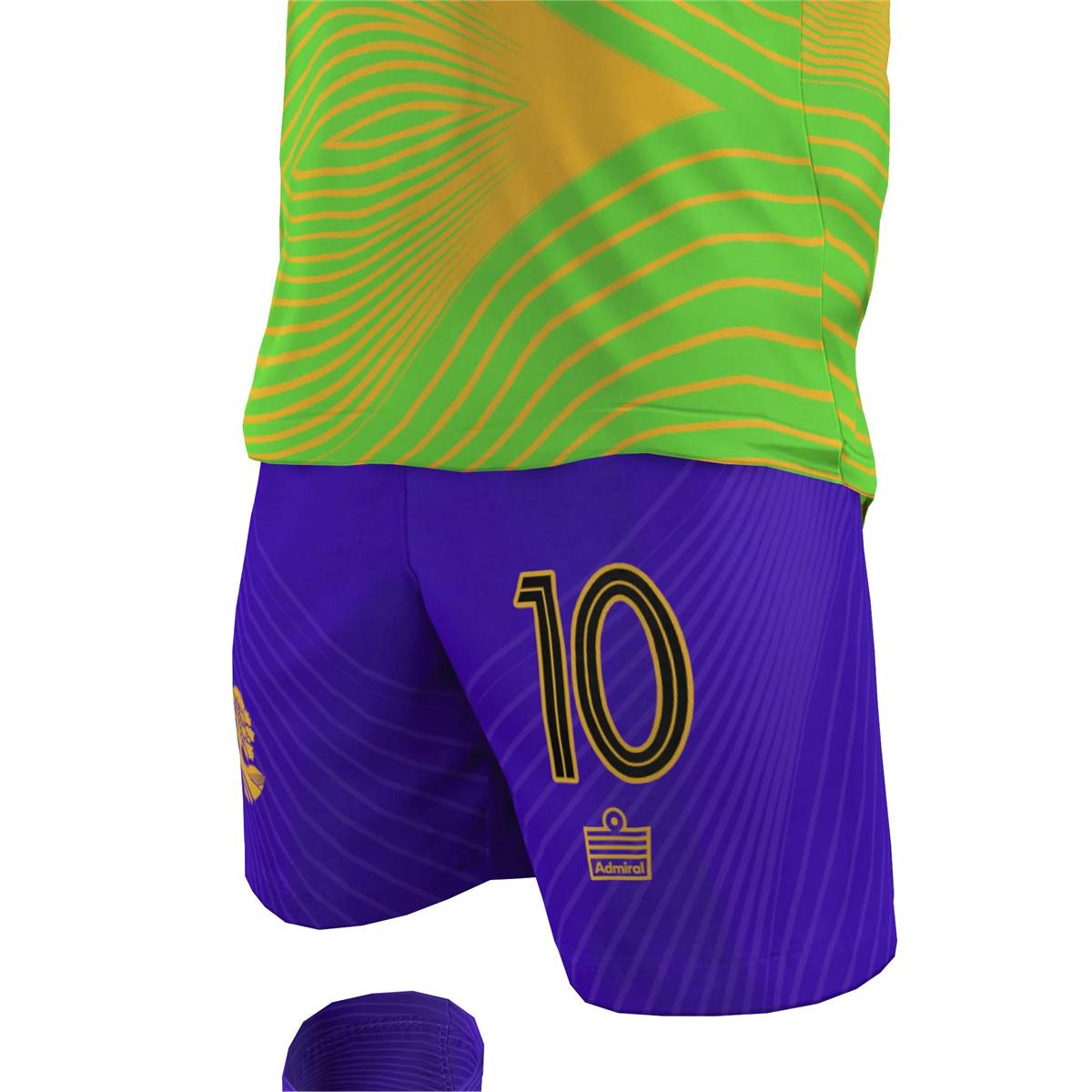 Mens/Boys GK Lime Away Shorts