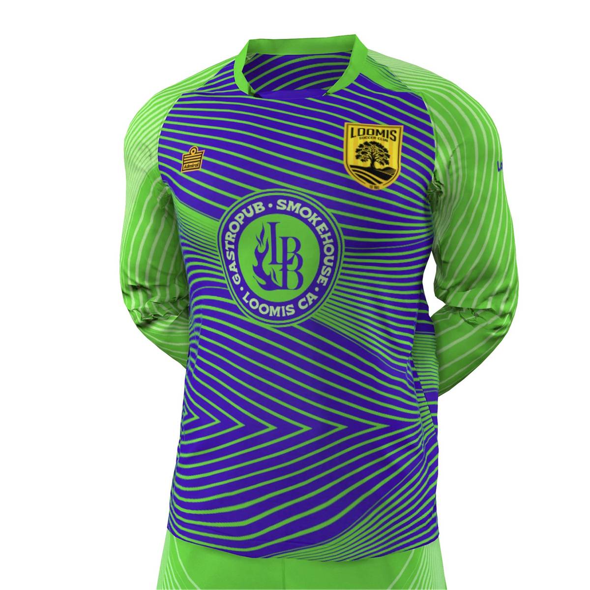 Mens/Boys GK Blue Jersey (LS)