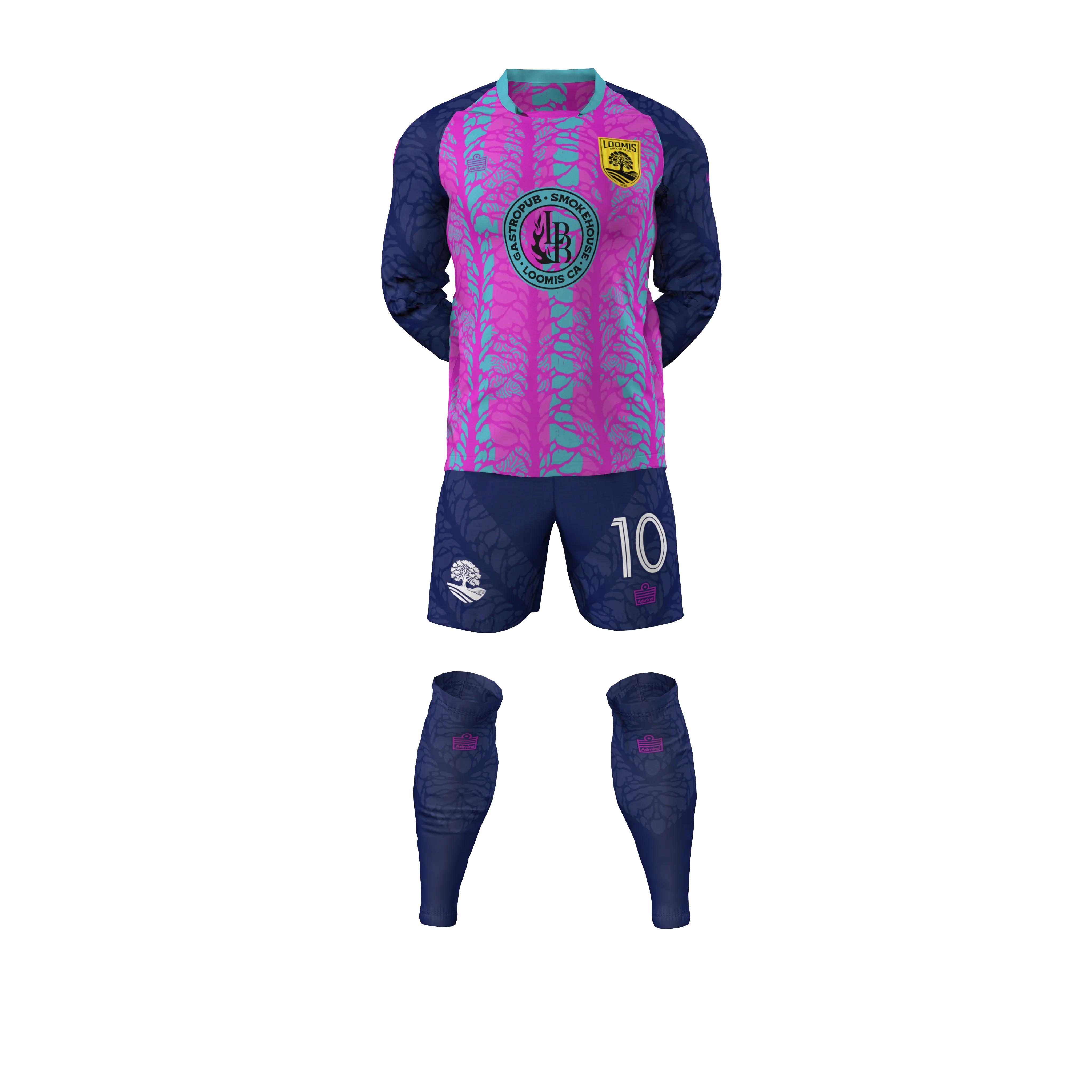 Mens/Boys GK Pink Full Kit (LS)