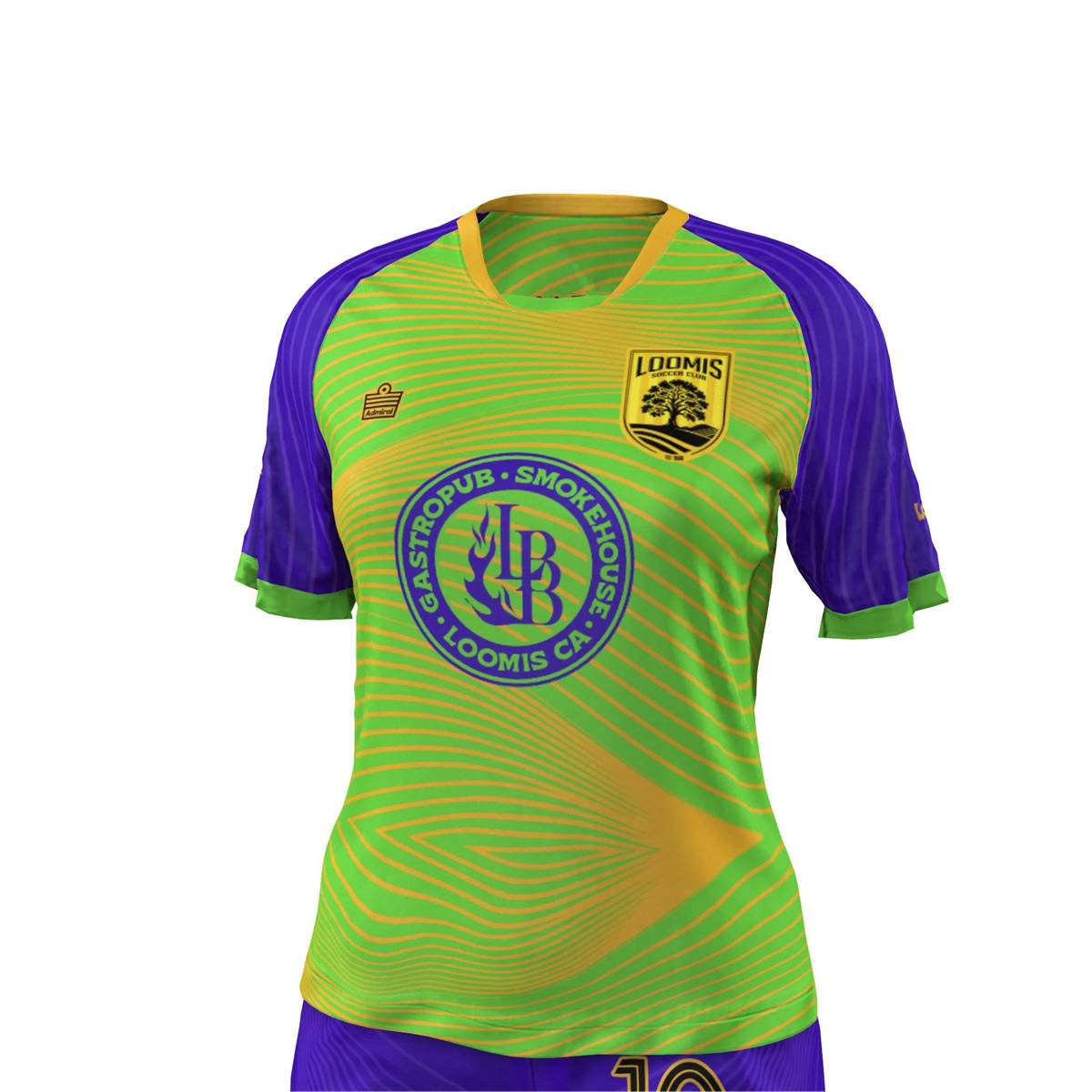Womens/Girls GK Lime Jersey (SS)