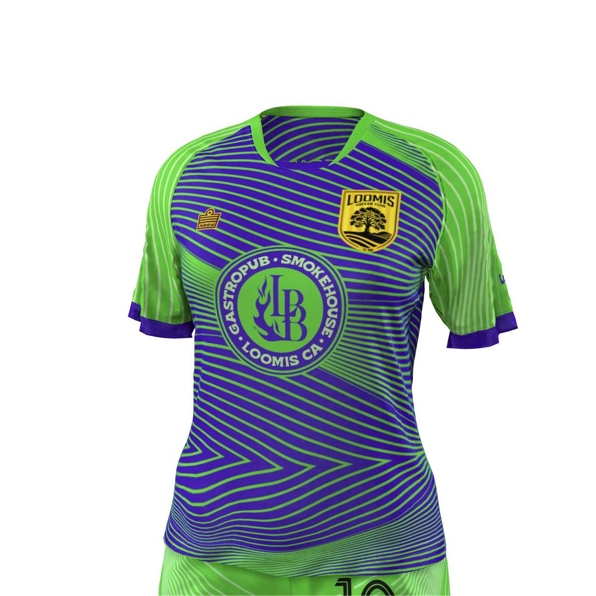 Womens/Girls GK Blue Jersey  (SS)