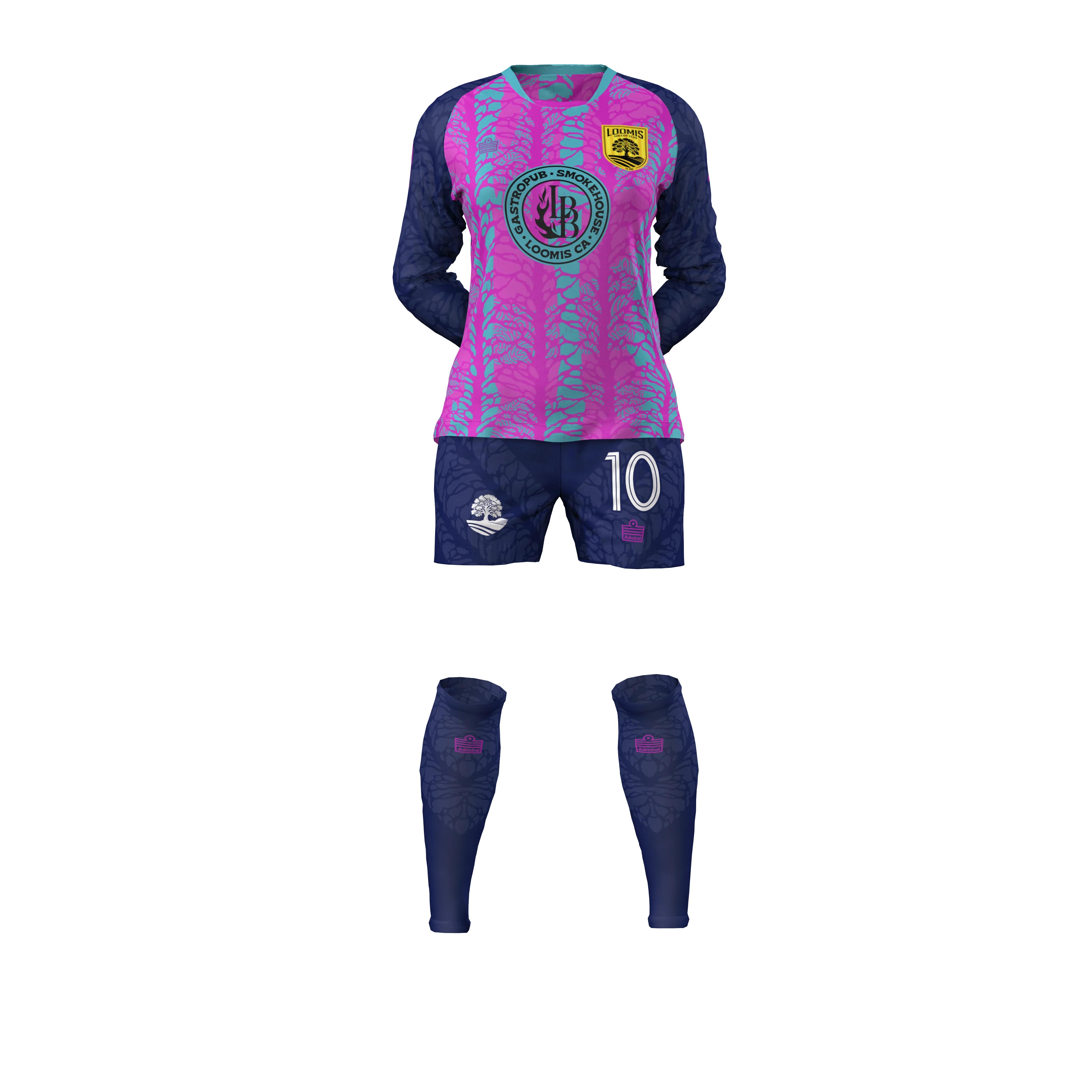 Womens/Girls GK Pink Full Kit (LS)