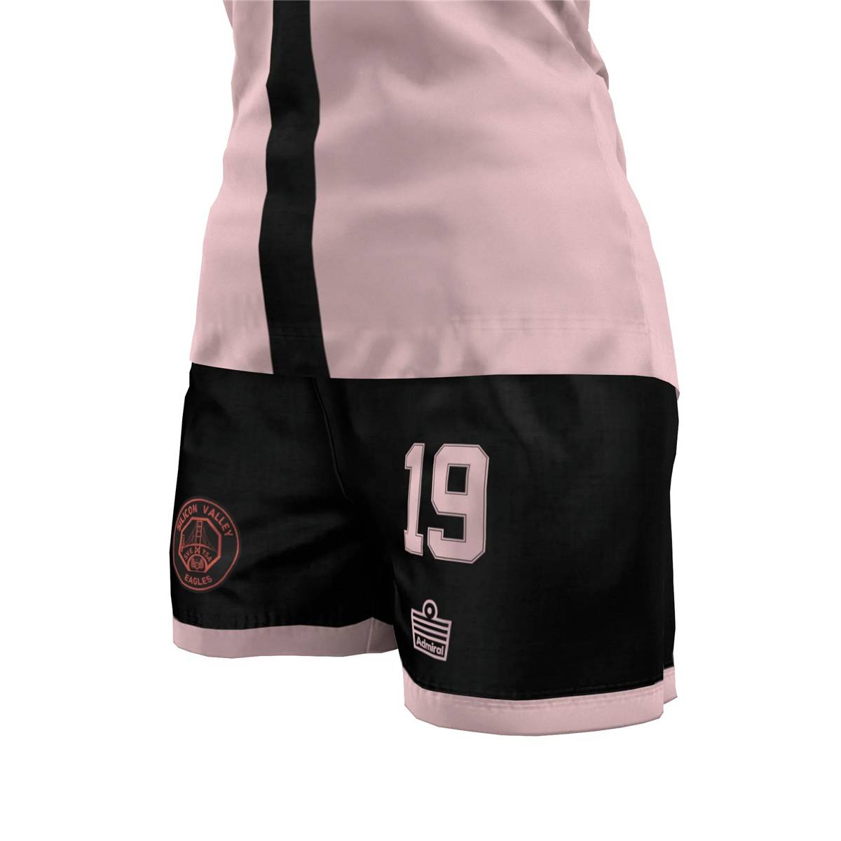 Girls 4th Short PINK BLACK