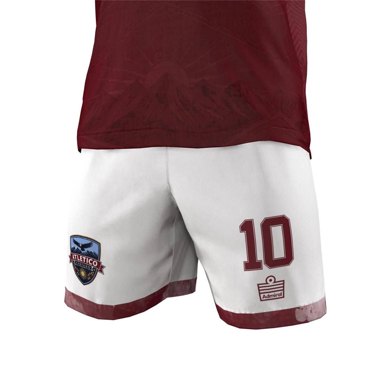 Red Game Shorts 