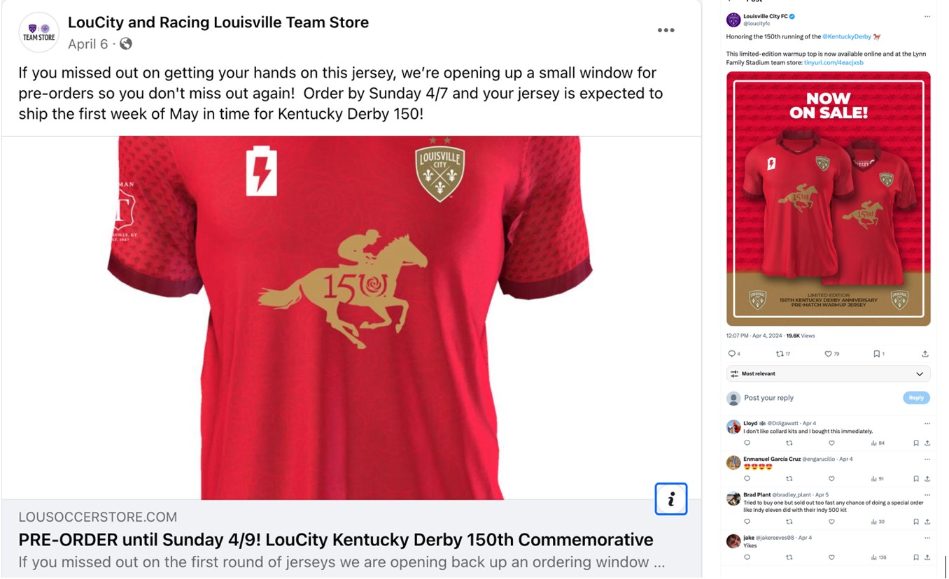 Louisville City FC - 150th Kentucky Derby