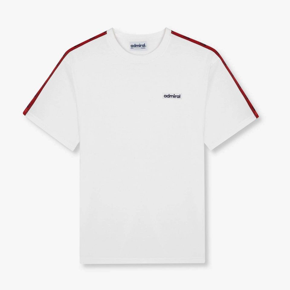 Bardon Repeat Tape T-Shirt - Lifestyle | Admiral Sports